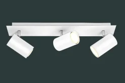 Trio Leuchten Strahler 3flg weiß