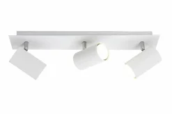 Trio Leuchten Strahler 3flg weiß