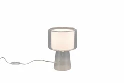 Trio Leuchten Tischleuchte 1flg transparent