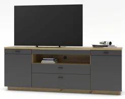 TV-Kombination grau