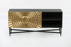 TV-Schrank goldfarben