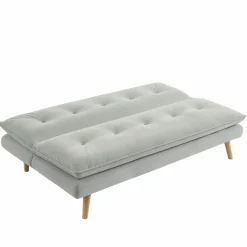 Verwandlungssofa grau