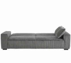 Verwandlungssofa grau