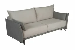 Verwandlungssofa grau