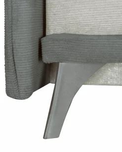 Verwandlungssofa grau