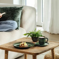 Villeroy & Boch Kaffeeuntertasse 15,5cm grün