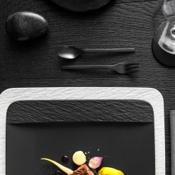 Villeroy & Boch Servierplatte 32,1x32,1cm weiß