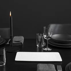 Villeroy & Boch Servierplatte 34,9x17,9cm weiß