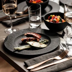Villeroy & Boch Speiseteller 27cm schwarz