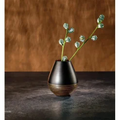 Villeroy & Boch Vase 12cm schwarz