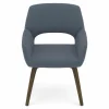 vito Armlehnenstuhl blau