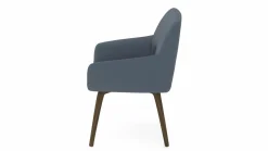 vito Armlehnenstuhl blau