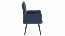 vito Armlehnenstuhl blau