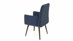 vito Armlehnenstuhl blau