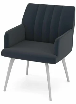 vito Armlehnenstuhl blau