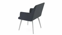 vito Armlehnenstuhl blau