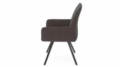 vito Armlehnenstuhl braun