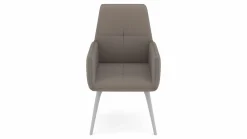 vito Armlehnenstuhl braun