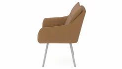 vito Armlehnenstuhl braun