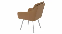 vito Armlehnenstuhl braun