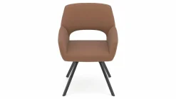 vito Armlehnenstuhl braun