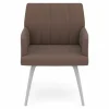 vito Armlehnenstuhl braun