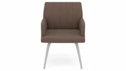 vito Armlehnenstuhl braun