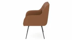 vito Armlehnenstuhl braun