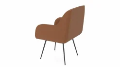 vito Armlehnenstuhl braun