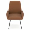 vito Armlehnenstuhl braun