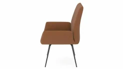 vito Armlehnenstuhl braun