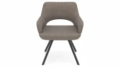 vito Armlehnenstuhl braun