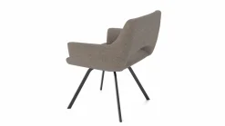 vito Armlehnenstuhl braun