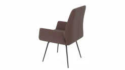 vito Armlehnenstuhl braun