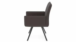 vito Armlehnenstuhl braun