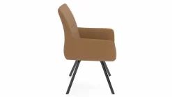 vito Armlehnenstuhl braun