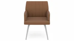 vito Armlehnenstuhl braun