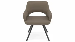 vito Armlehnenstuhl braun