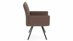vito Armlehnenstuhl braun