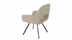 vito Armlehnenstuhl braun