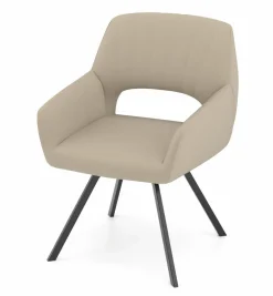 vito Armlehnenstuhl braun