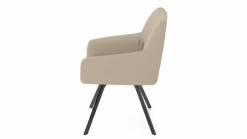 vito Armlehnenstuhl braun