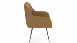 vito Armlehnenstuhl braun