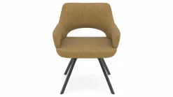 vito Armlehnenstuhl braunorange