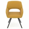 vito Armlehnenstuhl gelb