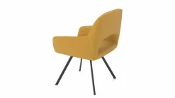vito Armlehnenstuhl gelb