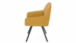 vito Armlehnenstuhl gelb