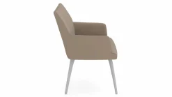 vito Armlehnenstuhl gelbschwarz