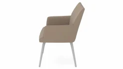 vito Armlehnenstuhl gelbschwarz