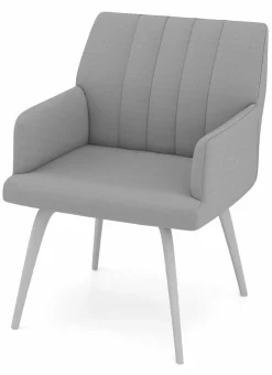 vito Armlehnenstuhl grau